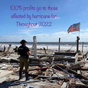 100% profits made throughout 2022 benefit those affected by hurricane Ian